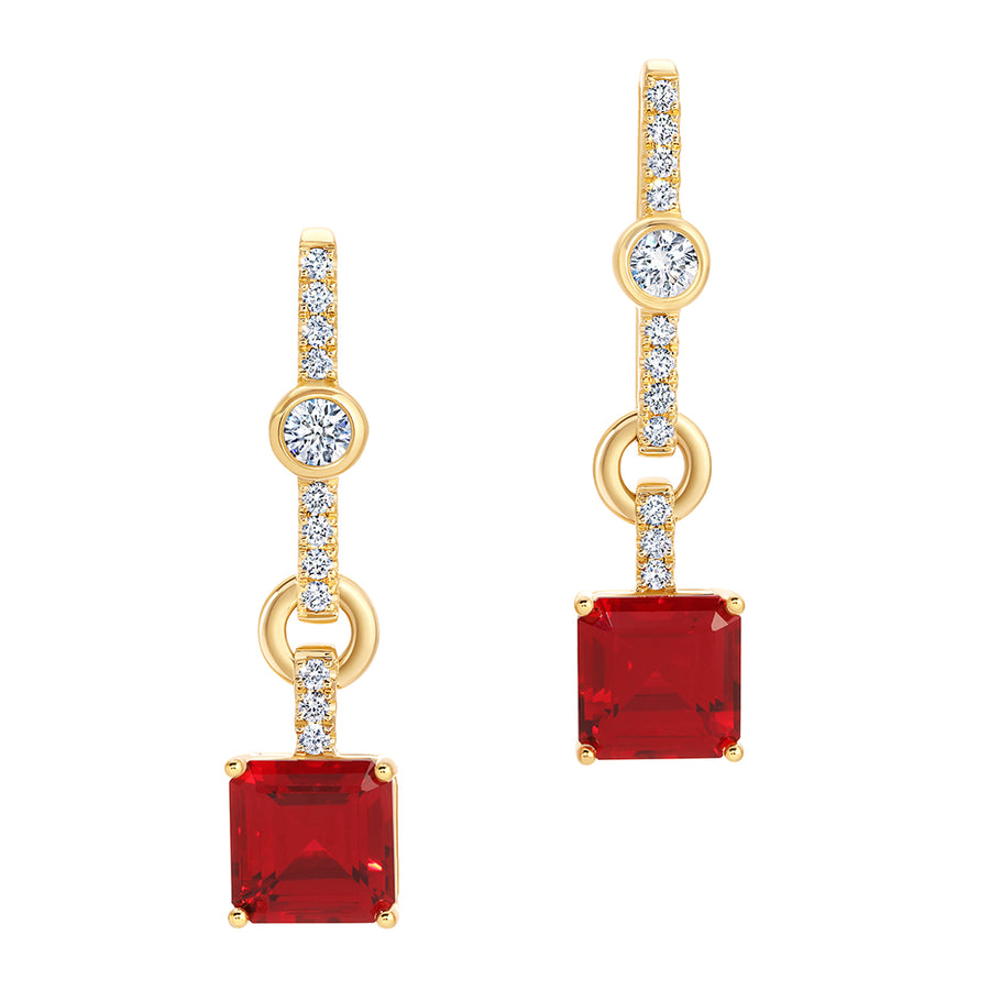 Ruby Earrings