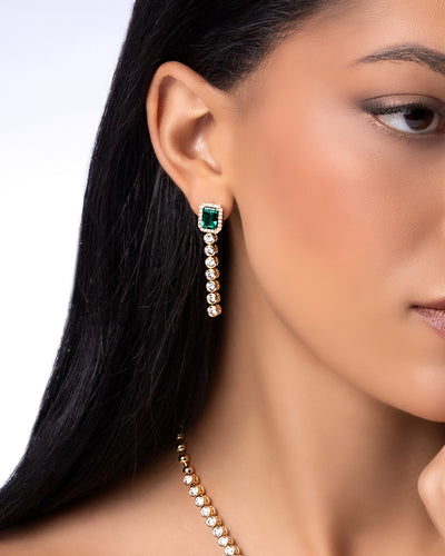 Emerald Earrings