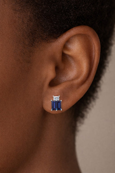 Alexandrite Cluster Studs