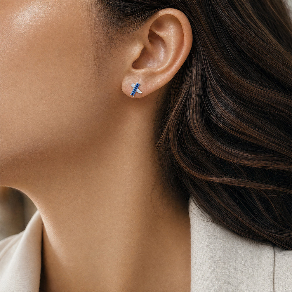 Alexandrite Stud Earrings