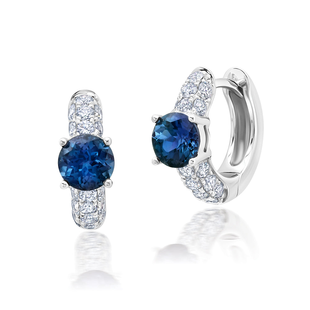 Chatham lab-grown alexandrite jewelry, style CE5085WAL