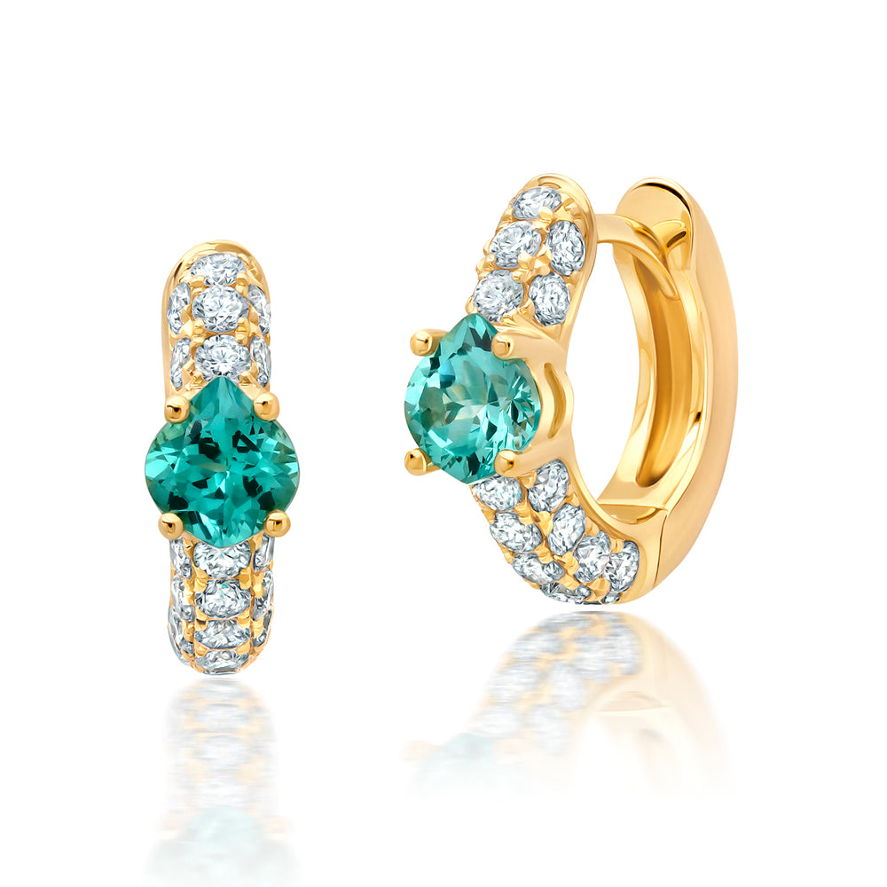 Chatham lab-grown chrysoberyl jewelry, style CE5087YCH