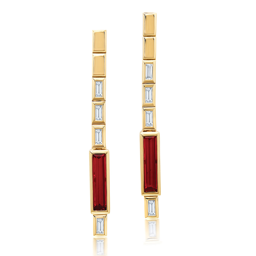 Ruby Earrings