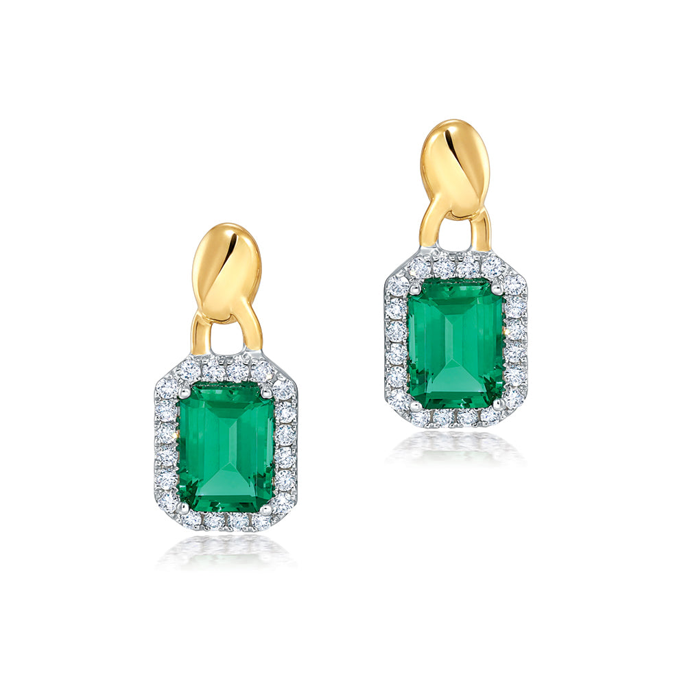 Emerald Earrings