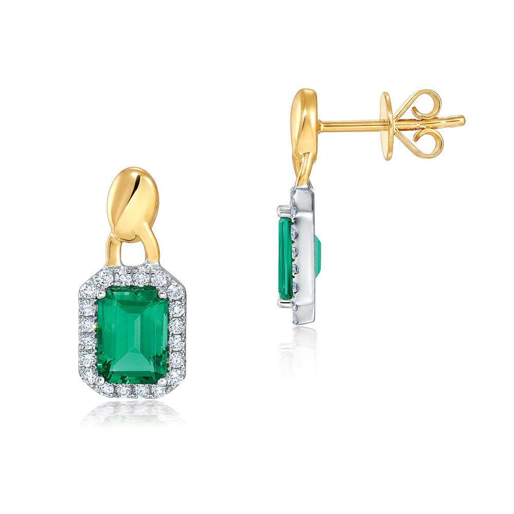 Emerald Earrings