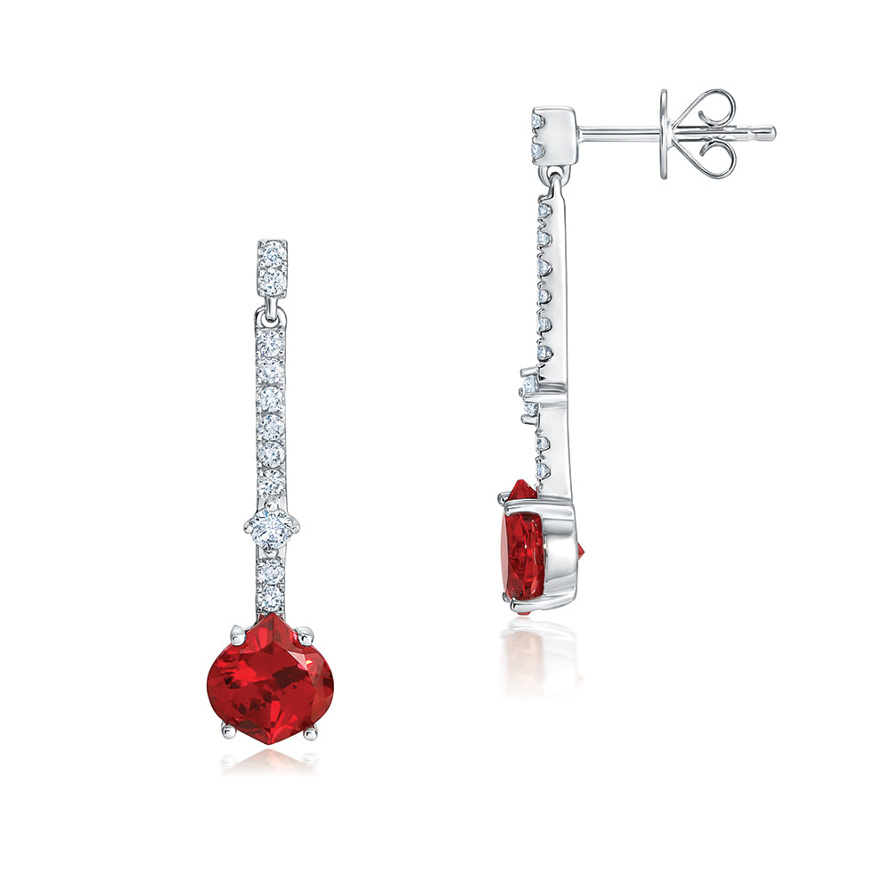 Ruby Earrings