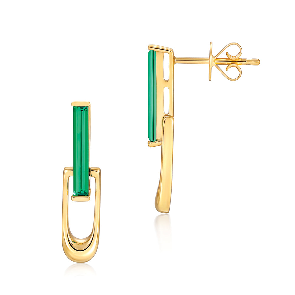 Emerald Earrings