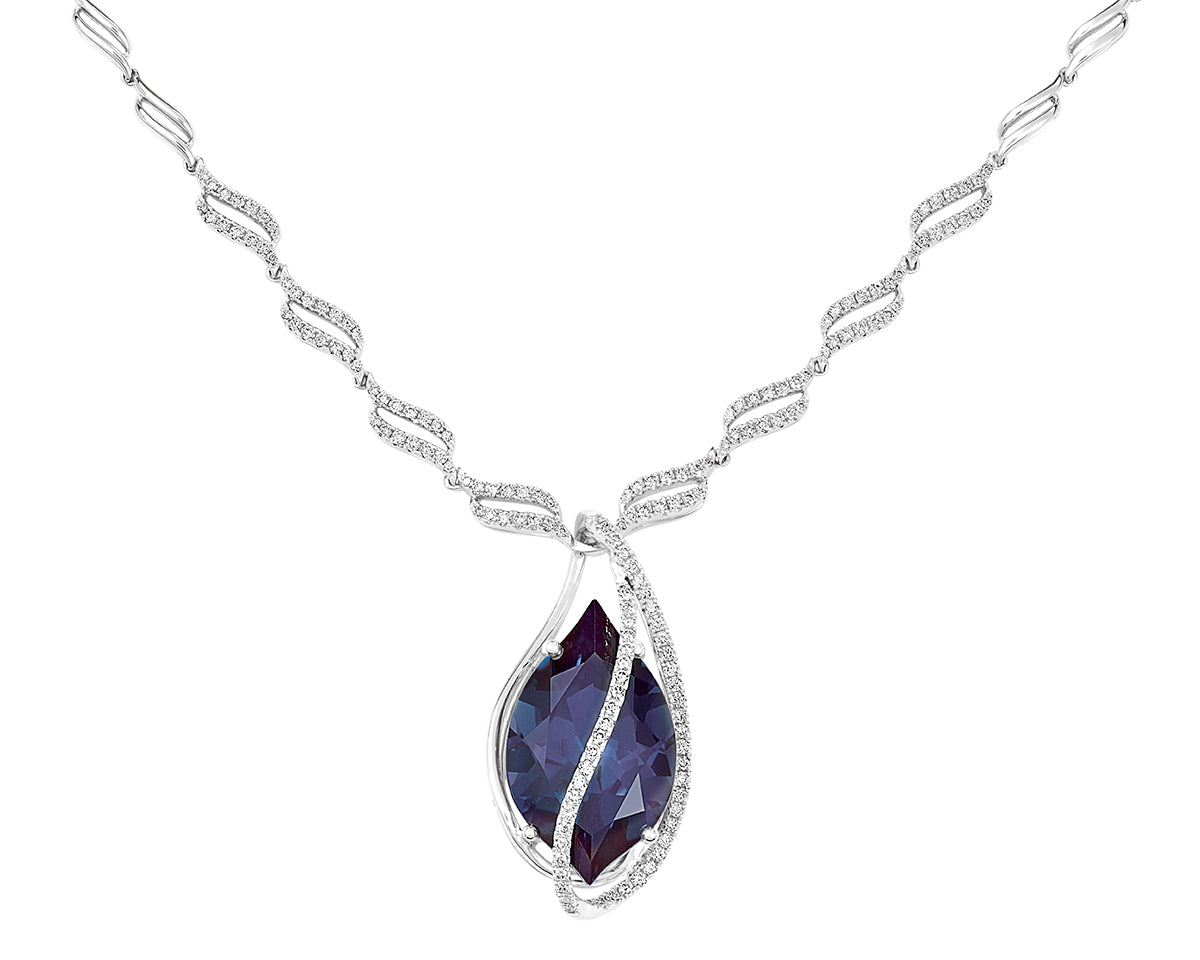 Alexandrite Necklace 960, 1200 Alexandrite Necklace - Chatham Inc.