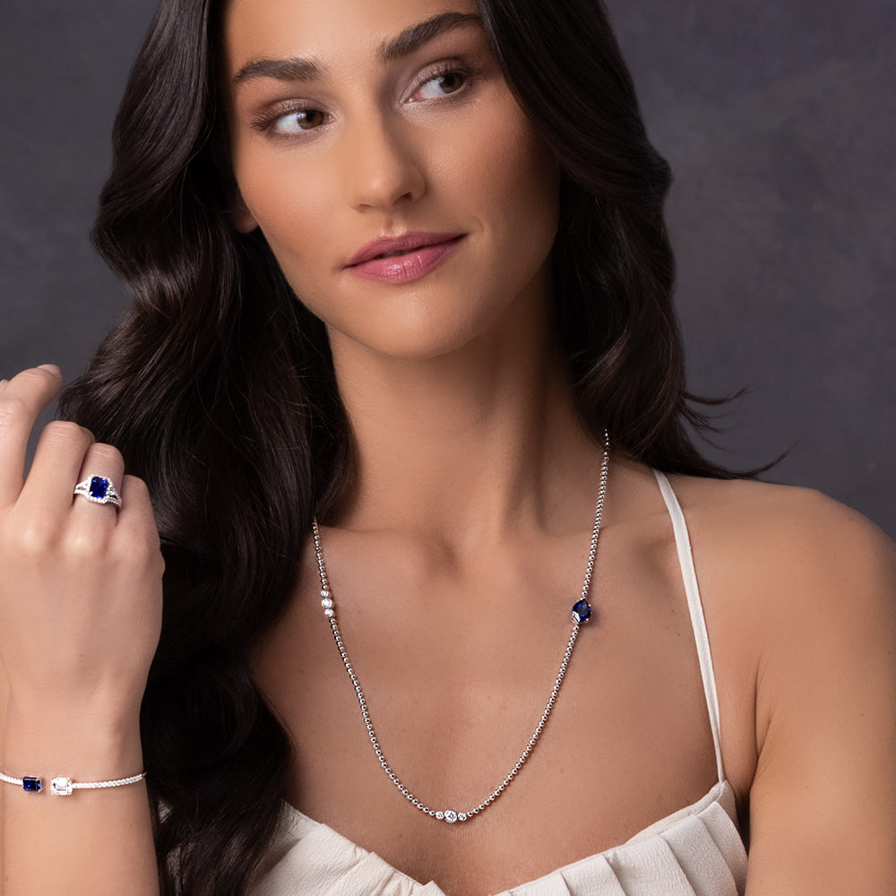 Blue Sapphire Necklace