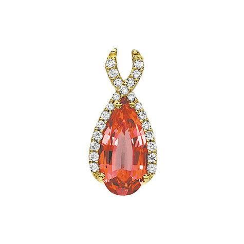 Padparadscha Pendant CP1769YPD Chatham Inc
