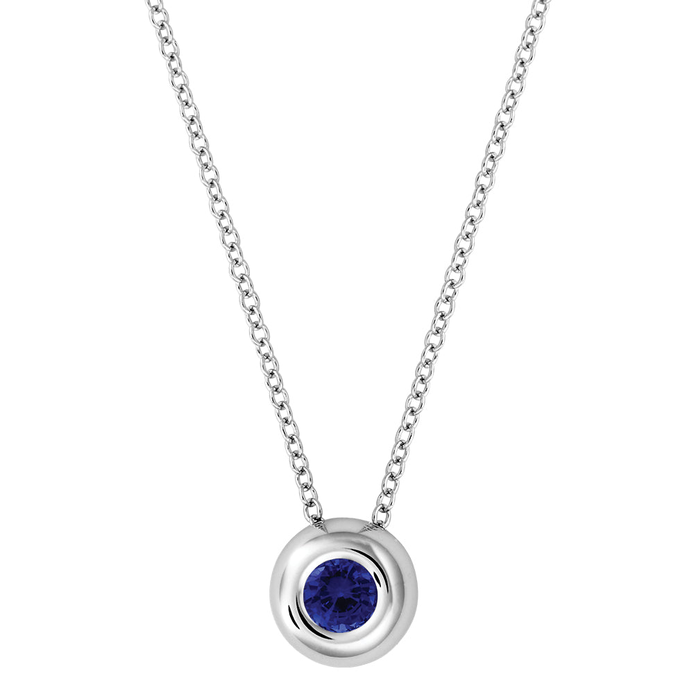Blue Sapphire Pendant