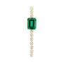 Chatham lab-grown emerald pendant, style CP5128YEM