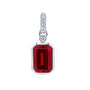 Chatham lab-grown ruby pendant, style CP5393WRU
