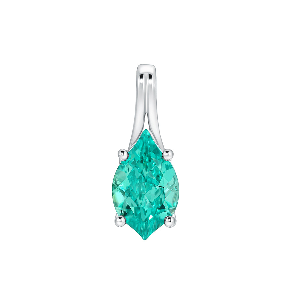 Chatham lab-grown chrysoberyl pendant, style CP5449WCH