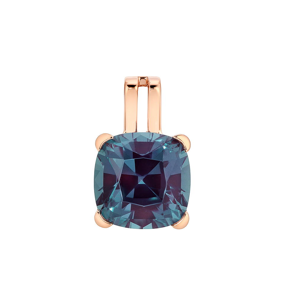 Chatham lab-grown alexandrite pendant, style CP5451RAL