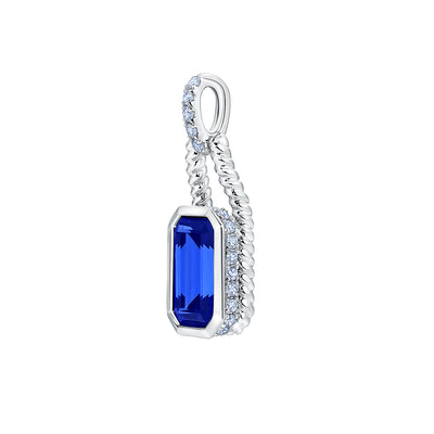 Blue Sapphire Pendant