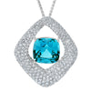 Paraiba Colored Spinel Pendant