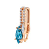 Aqua Blue Spinel Pendant