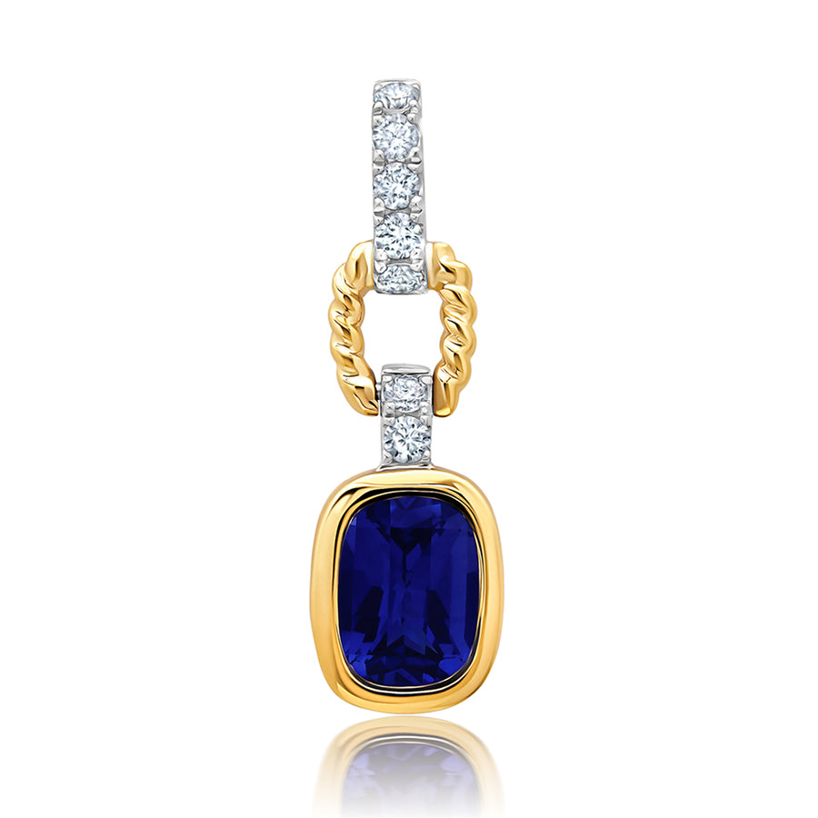 Blue Sapphire Pendant