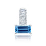 Chatham lab-grown aqua blue spinel pendant, style CP5675WAQ