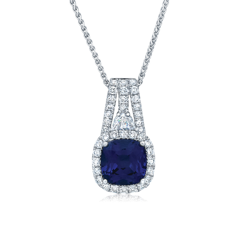 Blue Sapphire Pendant