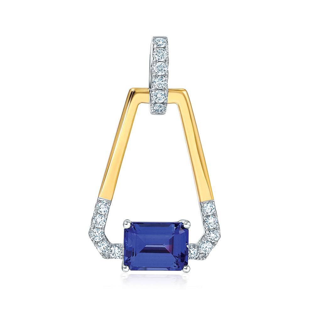 Blue Sapphire Pendant