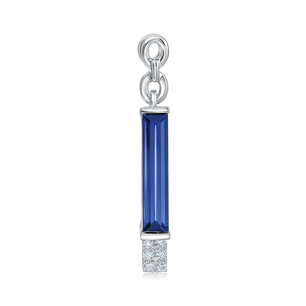 Blue Sapphire Pendant
