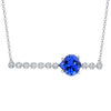 Blue Sapphire Necklace