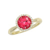 Padparadscha Ring