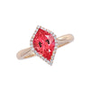 Padparadscha Ring-CR10426YPD