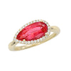 Padparadscha Ring