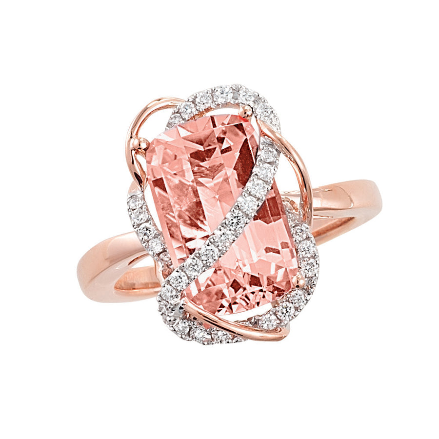 Champagne Sapphire Ring