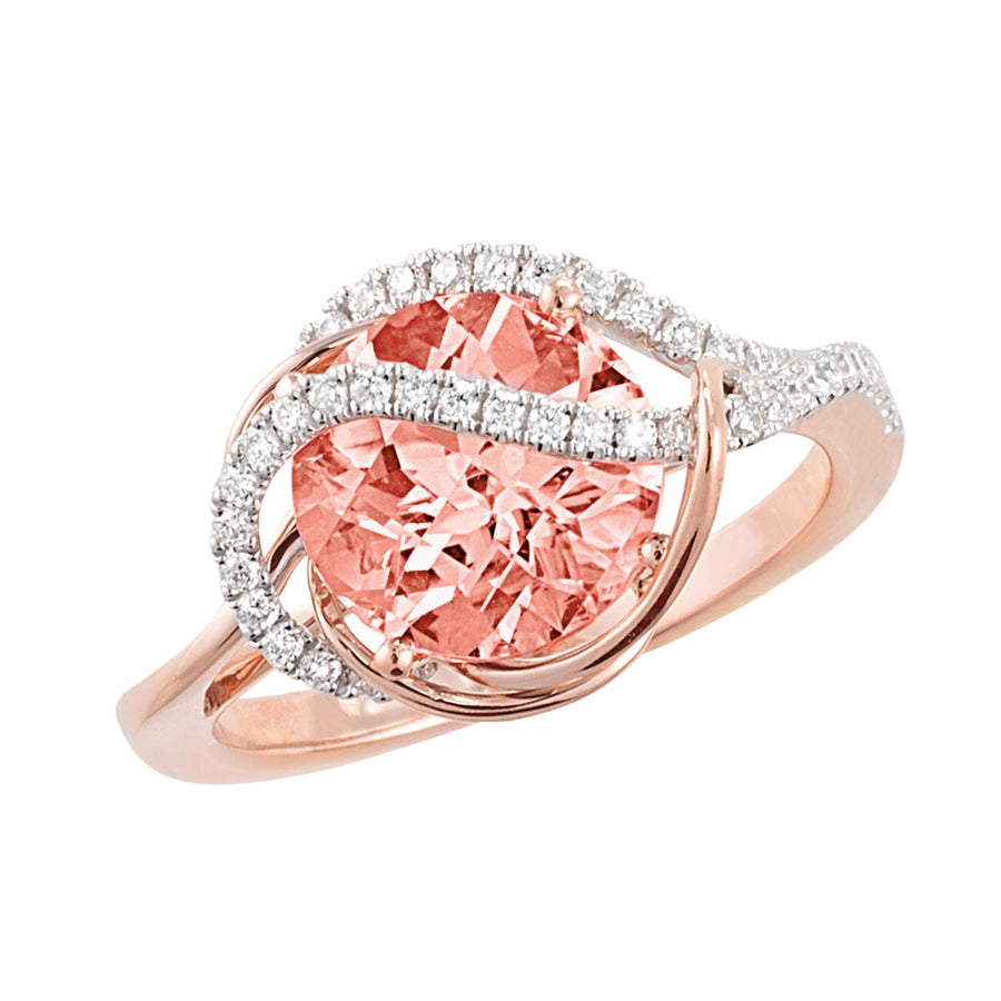 Champagne Sapphire Ring