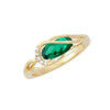 Emerald Ring-CR11756YEM