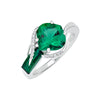 Emerald Ring-CR11877WEM