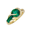Emerald Ring-CR11882YEM