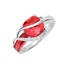 Padparadscha Ring