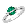 Emerald Ring-CR12369WEM