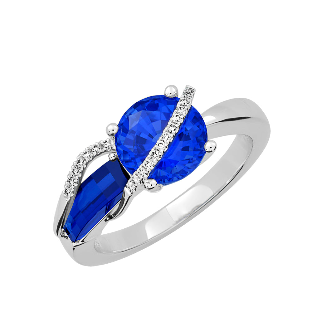 Duke Blue Sapphire Ring Online Jewellery Shopping India | Yellow Gold 14K |  Candere by Kalyan Jewellers