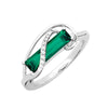 Emerald Ring-CR13120WEM