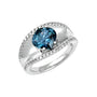 Chatham lab-grown alexandrite ring, style CR14576WAL