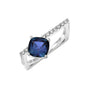 Chatham lab-grown alexandrite ring, style CR14870WAL