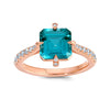 Paraiba Colored Spinel Ring