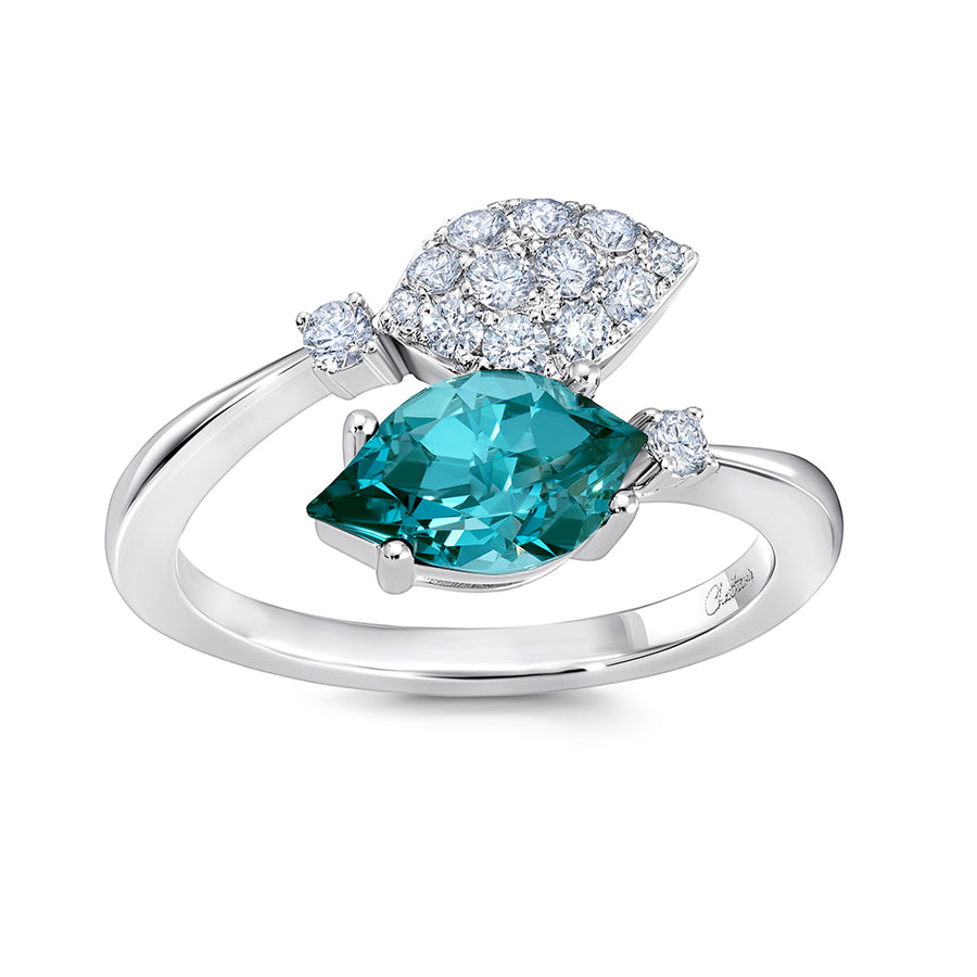 Paraiba Colored Spinel Ring