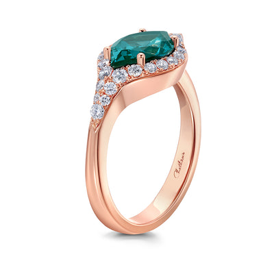 Paraiba Colored Spinel Ring