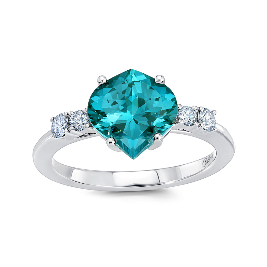 Paraiba Colored Spinel Ring