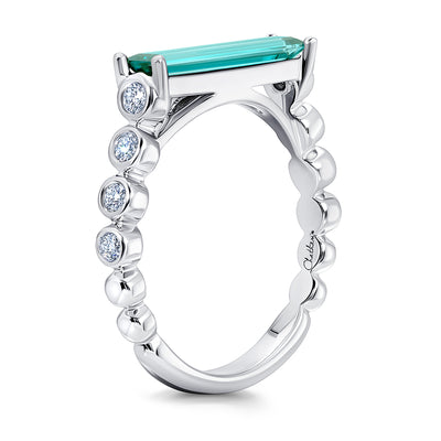 Paraiba Colored Spinel Ring