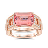 Champagne Sapphire Ring
