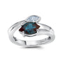 Chatham lab-grown alexandrite ring, style CR15129WAL