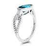 Paraiba Colored Spinel Ring